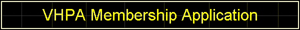VHPA Membership Application